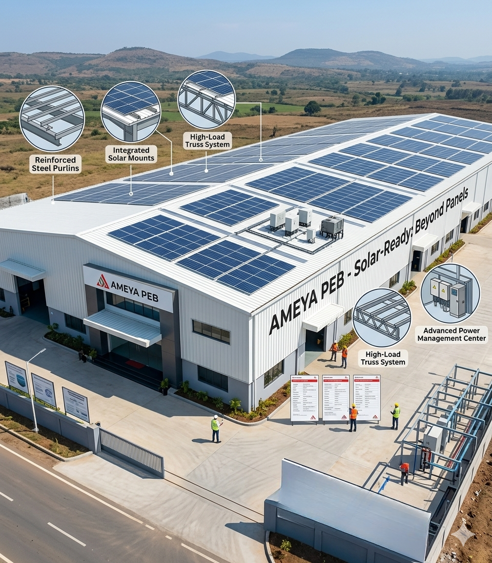 Solar-Ready PEBs: Beyond Just “Adding Panels”